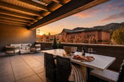 Luxury Residence on Main | Baldy Views | Heated Terrace | Walk Everywhere