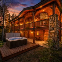 Fireside Lodge | Ski-In/Ski-Out Luxury Cabin + Hot Tub