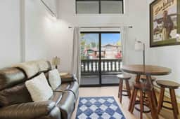 Edelweiss Loft | Ski-In Ski-Out Studio Steps from Warm Springs Lift