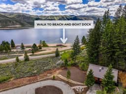 Lakeview Log Cabin | Walk to Beach | Fire Pit + More