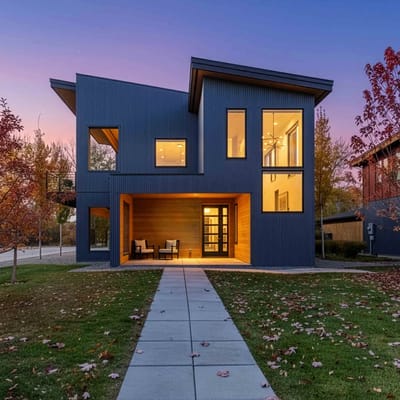 The Ridgehouse | Modern Mountain Stay with Sauna Near Trails & Skiing