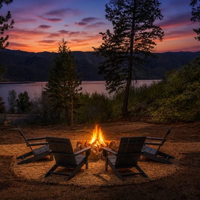 Lakeview Log Cabin | Walk to Beach | Fire Pit + More