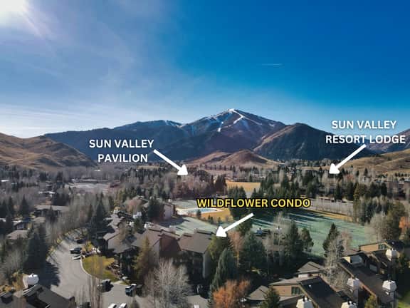 Wildflower Resort Stay - Sun Valley Condo with King Bed and Mtn Views