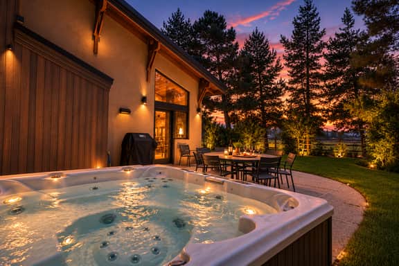 The Sawtooth Modern | Designer Build | Hot Tub | River Access - Image 3