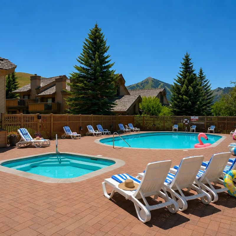 Alpine Loft | Walk to Ski | Hot Tub | Pool | Deck